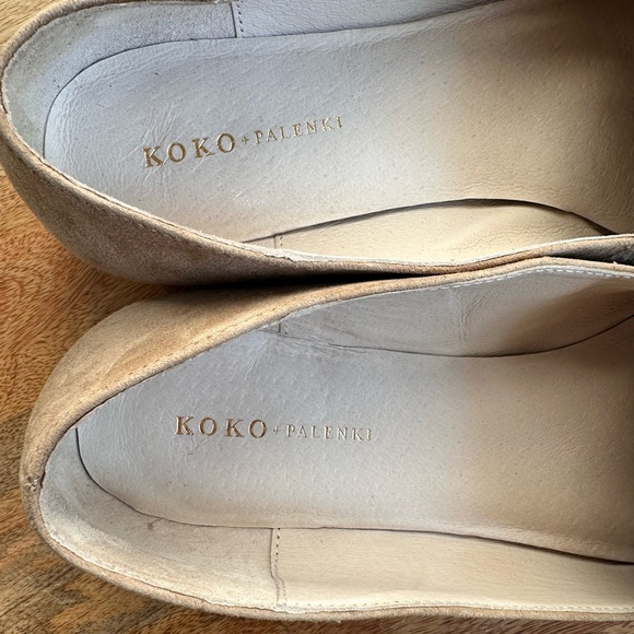 KOKO + PALENKI Believe Embellished Tan Loafers sz: 9 - Picture 7 of 10